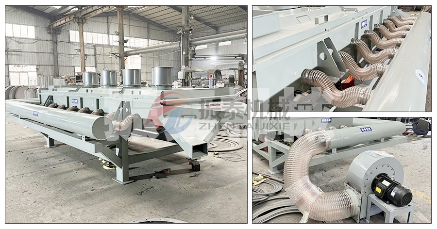 風(fēng)冷直線振動篩細節(jié) 風(fēng)冷直線振動篩細節(jié)