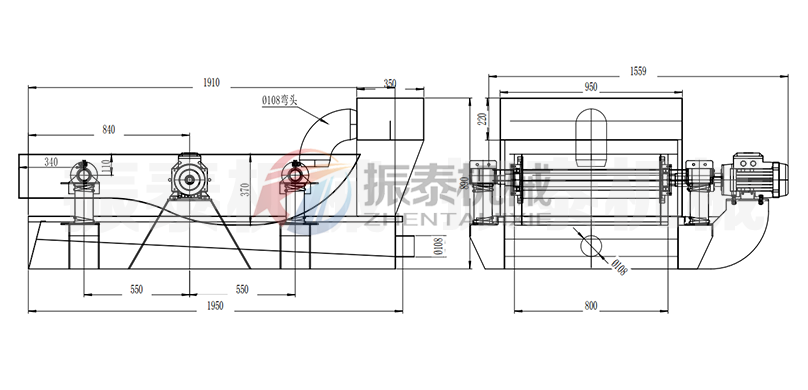 振框篩/自洗式跳篩結構原理 振框篩/自洗式跳篩結構原理