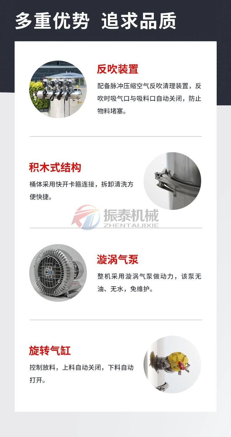 真空上料機優(yōu)勢與品質(zhì) 真空上料機優(yōu)勢與品質(zhì)